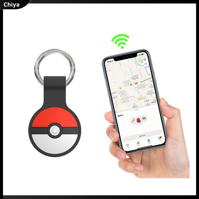 Vỏ Bảo Vệ Hộp Đựng Tai Nghe Air Tag Bằng Silicon Chống Trầy Chống Mất Thiết Kế Đơn Giản