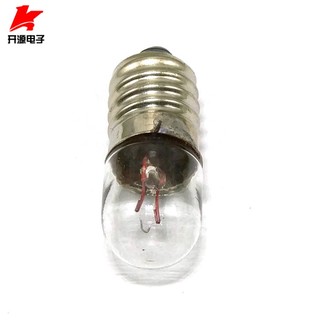 Bóng Đèn Điện Tử Cỡ Nhỏ 6.3V 6.3V 0.15A E10 T10 * 28