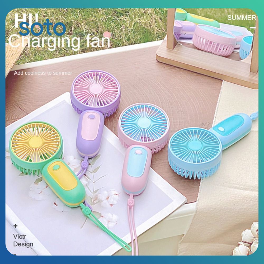 ♫Quạt Mini USB Cầm Tay Quạt Nhỏ Quạt Bỏ Túi Có Dây USB Quạt Cầm Tay Quà Tặng Sinh Viên Để Bàn Sạc Lại Được Dụng Cụ Làm Mát Mùa Hè Gia Dụng