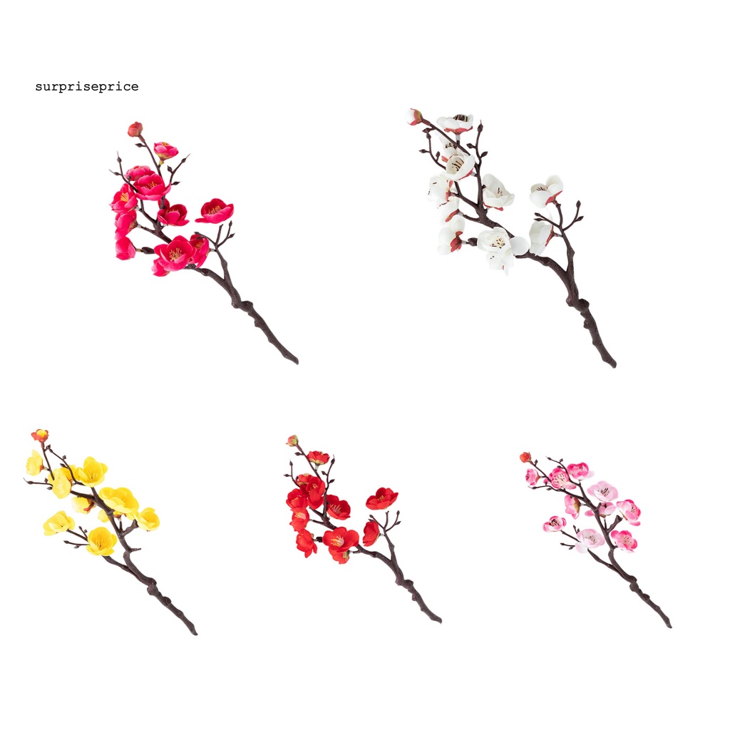 Bó Hoa Nhân Tạo Bằng Lụa Không Phai Màu Dùng Trang Trí Nhà Cửa