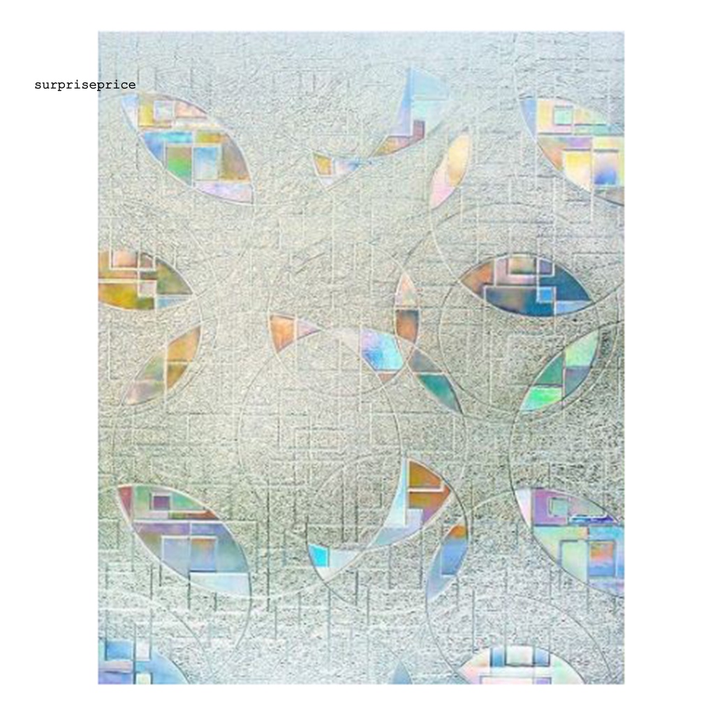 Miếng Dán Cửa Sổ Bằng PVC Chống Tia UV / Chống Nhìn Trộm Tiện Dụng Cho Phòng Ngủ