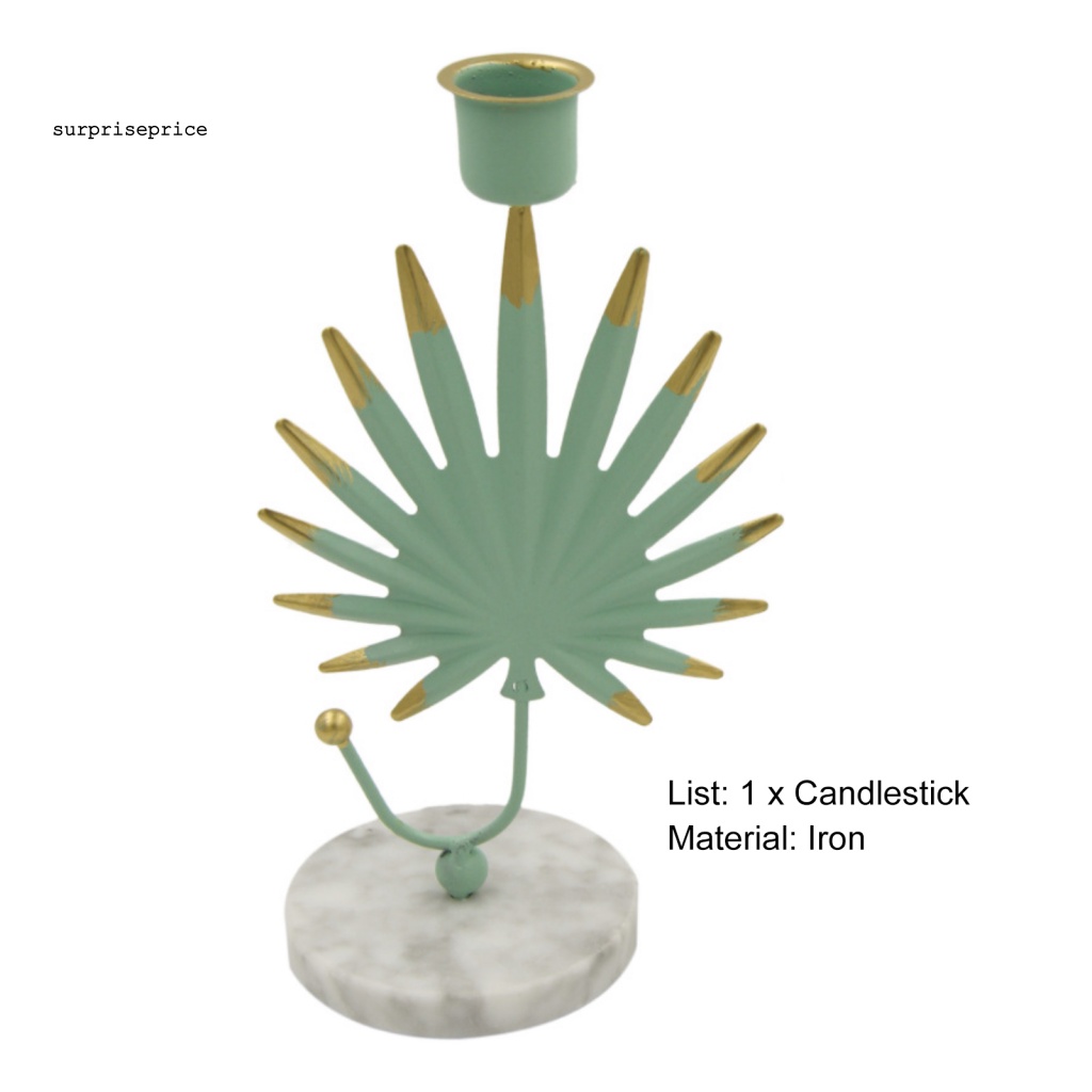 Giá Đỡ Nến Hình Lá Rùa Bằng Sắt Phong Cách Bắc Âu Lãng Mạn Trang Trí Nhà Cửa / Tiệc Cưới