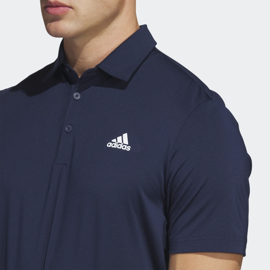 Adidas Đánh gôn Áo Polo Trơn Logo Ngực Trái Ultimate365 Nam Màu xanh da trời HR9042
