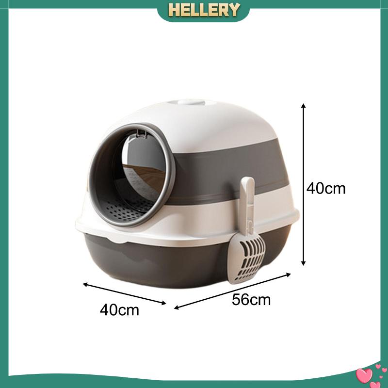 Hộp Đi Vệ Sinh Chống Văng Nước Cho Mèo Có Thể Gấp Gọn Tiện Dụng