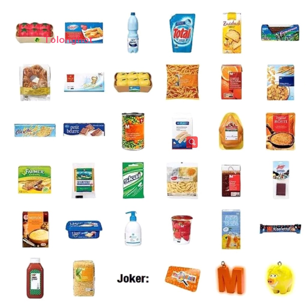 Mô Hình Đồ Chơi Siêu Thị Đức Mini Tỉ Lệ 1: 6