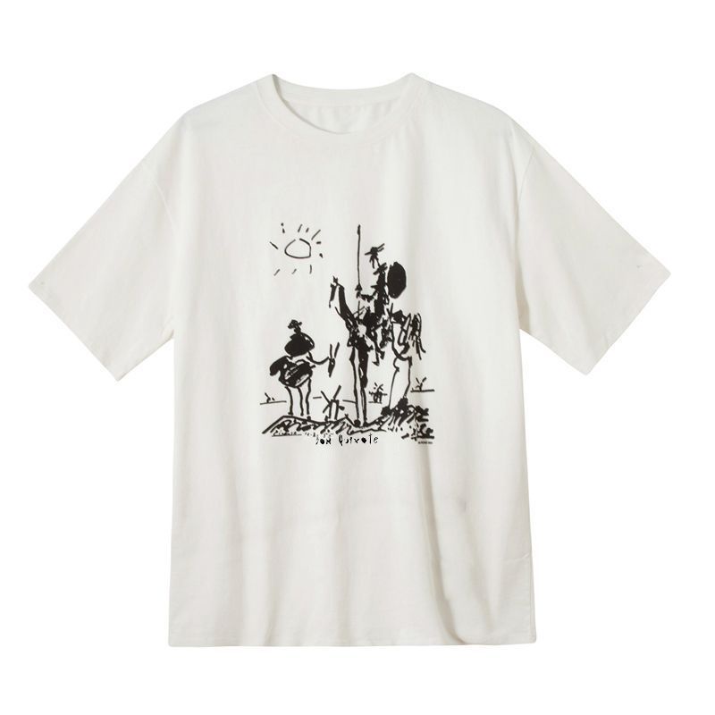 Áo Thun 100% Cotton Tay Ngắn Thời Trang Dành Cho Nam Và Nữ