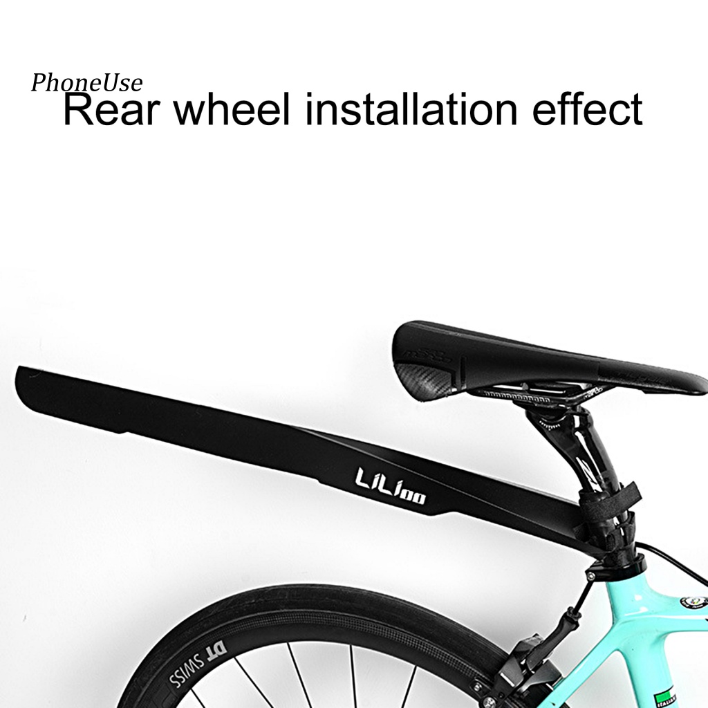 Tấm Chắn Bùn Xe Đạp Leo Núi Bằng PU Chống Thấm Nước Dễ Lắp Đặt Có Thể Điều Chỉnh Độ Bền Cao