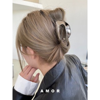 Hình Kim Loại Nhỏ Kẹp Tóc Cá Mập Kẹp Nữ Hindbrain Muỗng Updo Grip