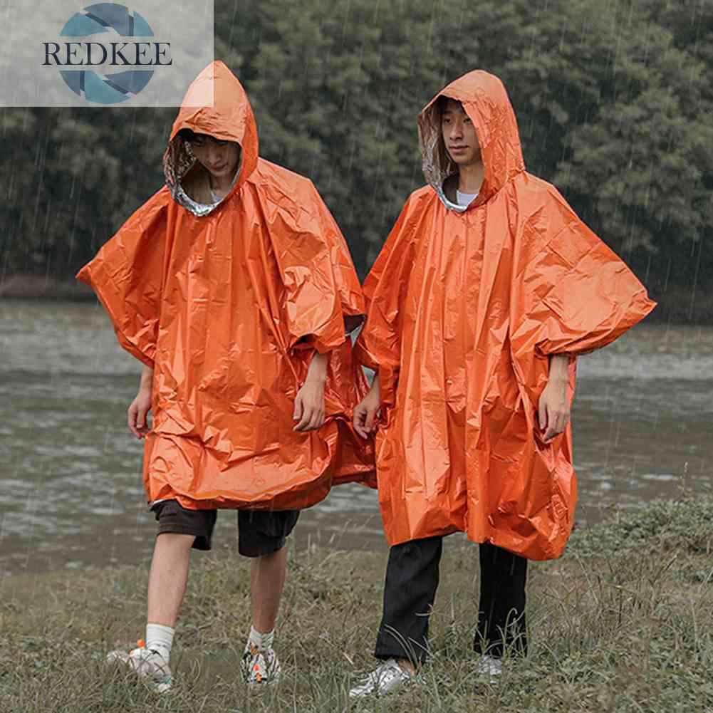 5 / 4 / 3 / 2 / 1 Áo Mưa Poncho PE Dày Dặn Dùng Khi Đi Xe Đạp / Câu Cá / Cắm Trại