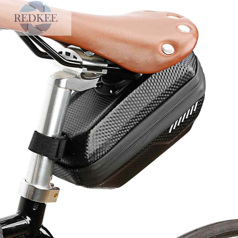 Túi Da Đựng Đồ Gắn Yên Xe Đạp Chống Thấm Nước Tiện Lợi