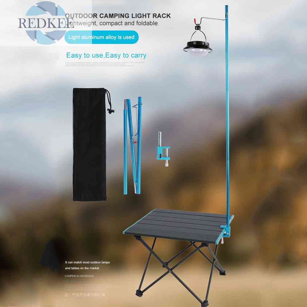 Giá Đỡ Bóng Đèn Có Thể Tháo Rời Tiện Dụng Mang Theo Du Lịch Cắm Trại
