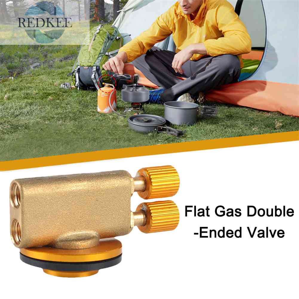 Van Bơm Hơi Hai Đầu Dùng Cho Cắm Trại Ngoài Trời