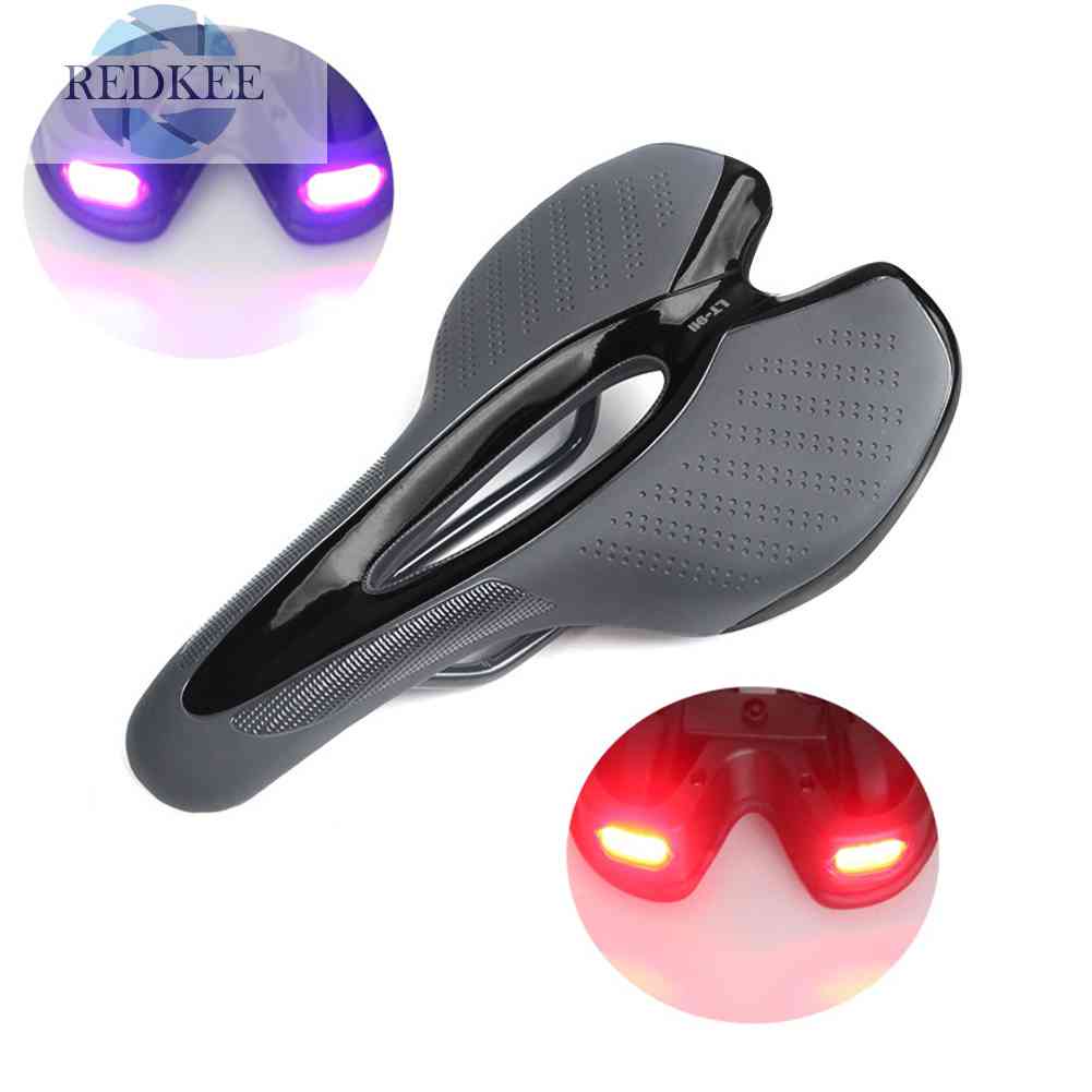 Yên Xe Đạp Leo Núi Có Đèn Cảnh Báo Tiện Dụng