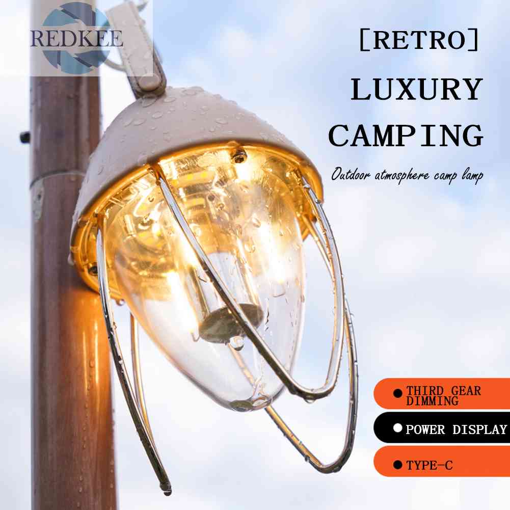Đèn Lồng Cắm Trại / Câu Cá / Leo Núi Phong Cách Vintage Nhỏ Gọn Tiện