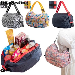 Foldable Storage Bag With Handle Portable Travel Camouflage Handbags 2023 New Large Capacity Shopping Bag