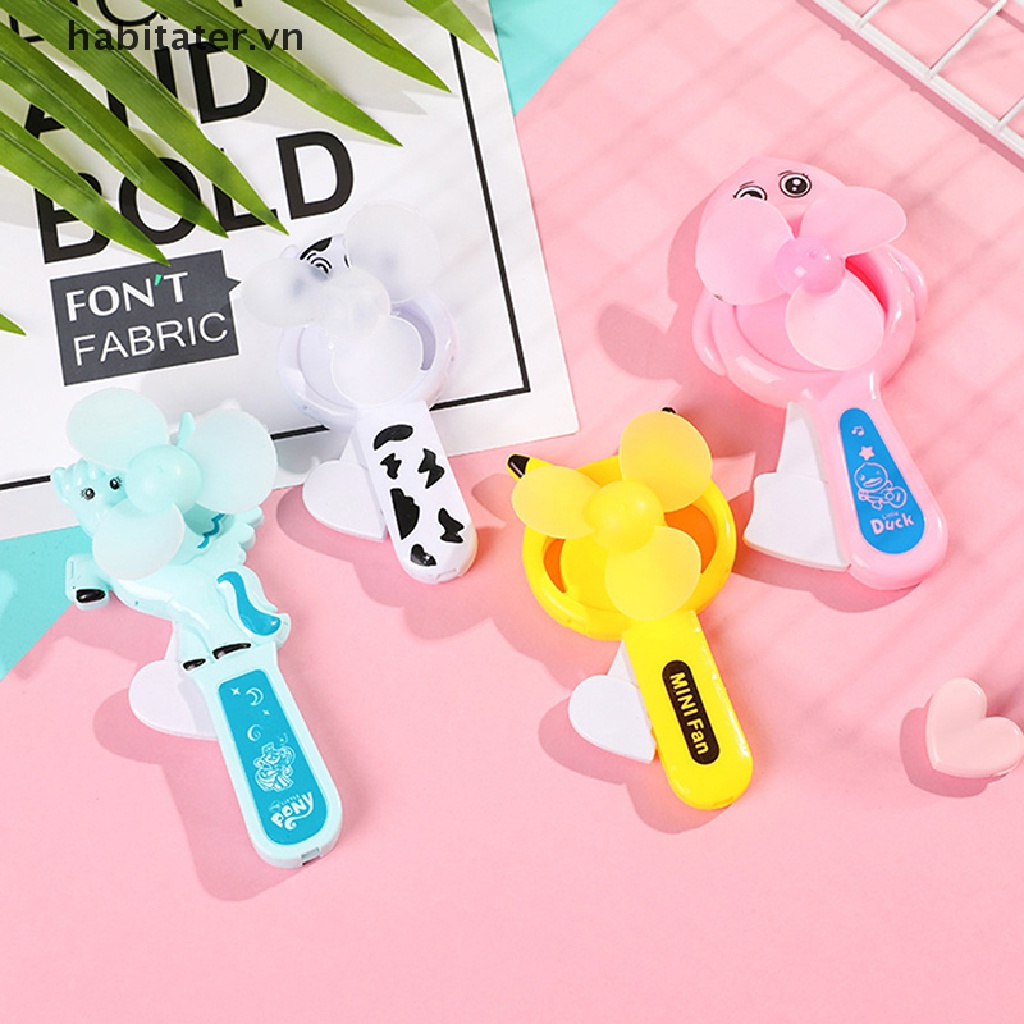 Quạt Làm Mát Mini Cầm Tay Bỏ Túi Dễ Dàng Mang Theo Khi Đi Du Lịch / Ở Nhà / Văn Phòng