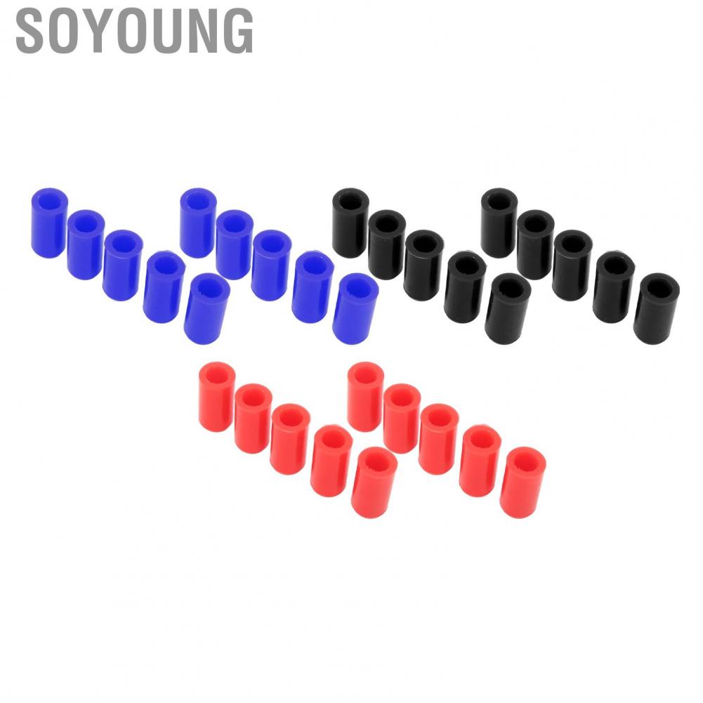 Soyoung Car Intake Vacuum Hose End  Line Cover Universal Design 10Pcs for BOV Pipes