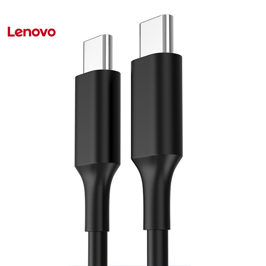 Dây cáp sạc nhanh LENOVO 3A 60W 5Gbps USB3.2 hai đầu Type-C chống nhiễu cho văn phòng