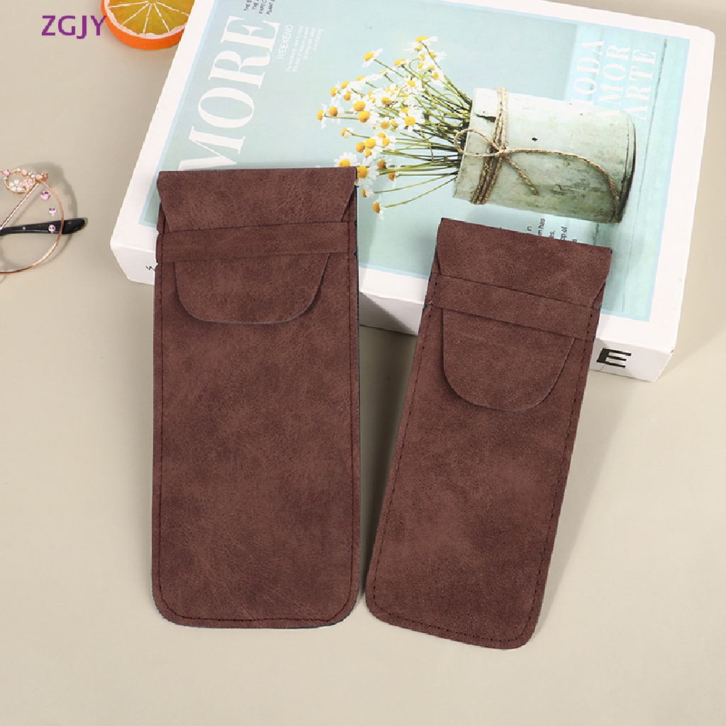 Bóp Viết Da PU Mini Phong Cách Vintage Cho Học Sinh Mới