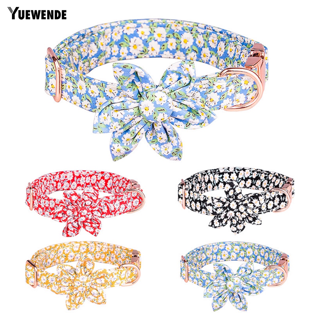 Vòng Cổ Thú Cưng Chống Mài Mòn In Họa Tiết Xinh Xắn