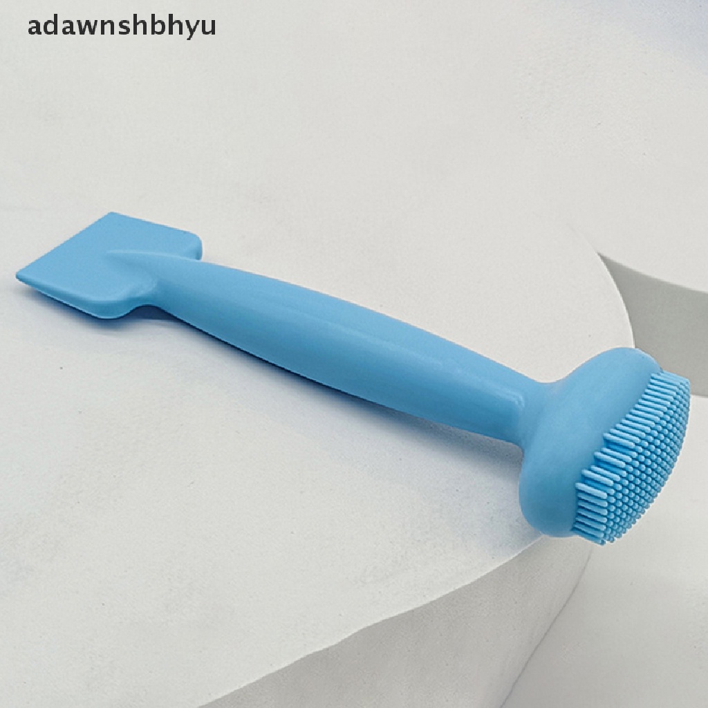 1 Cọ Rửa Mặt Silicone Hai Đầu Mềm Mại adawnshbhyu
