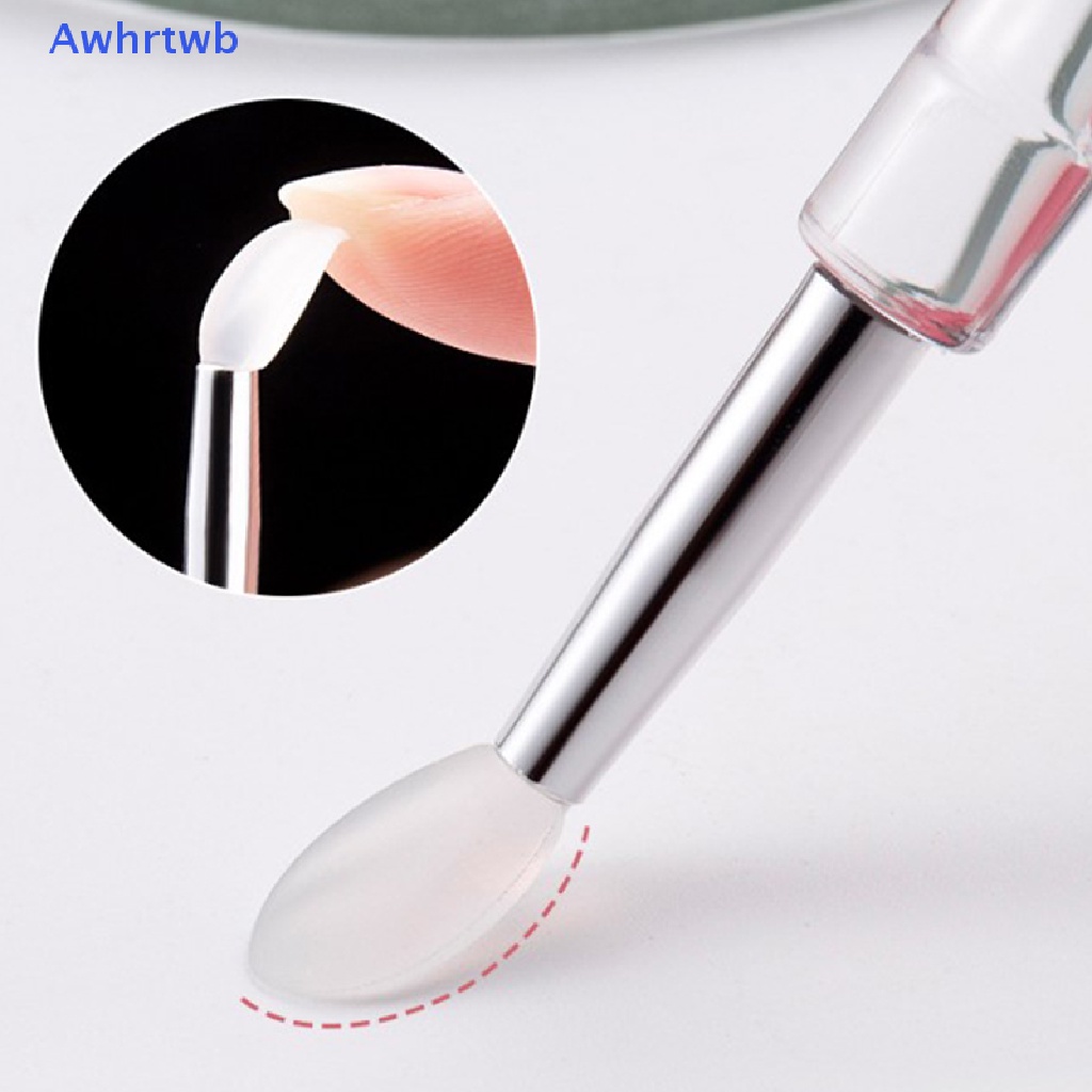 Cọ Tô Son Môi Bằng Silicone Kèm Nắp Đậy Chống Bụi Mới