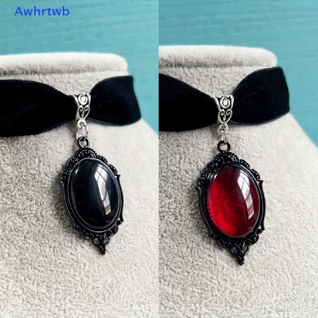 Vòng Cổ Choker Chất Liệu Nhung Mặt Hình Ma Cà Rồng Thời Trang Cho Nữ Mới