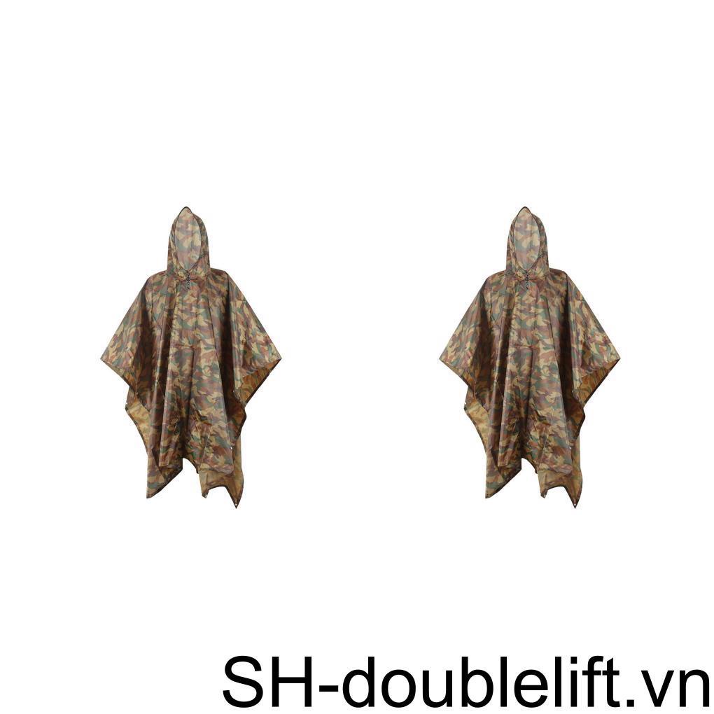 1 / 2 Vỏ Bọc Che Mưa Đa Năng Tiện Dụng Cho Các Hoạt Động Ngoài Trời