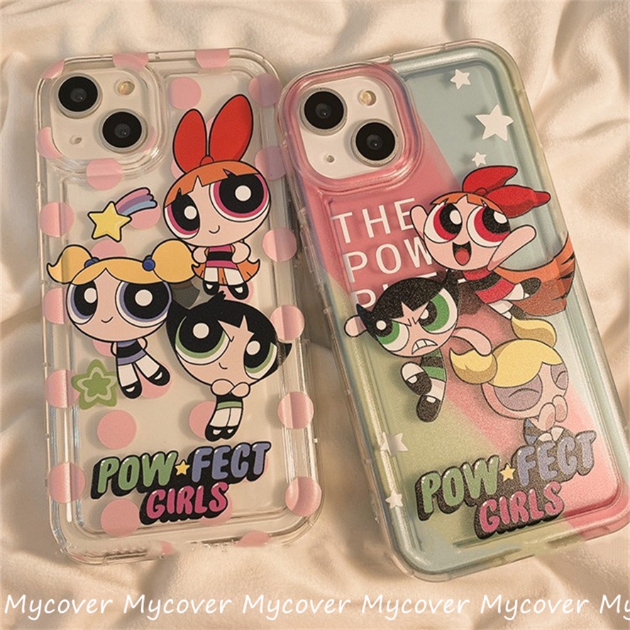 Ốp Điện Thoại Silicon Họa Tiết Hoạt Hình Cô Gái Dễ Thương Cho iPhone 14 13 12 11 Pro Max X XR Xs Max 6 7 8 Plus SE 2020