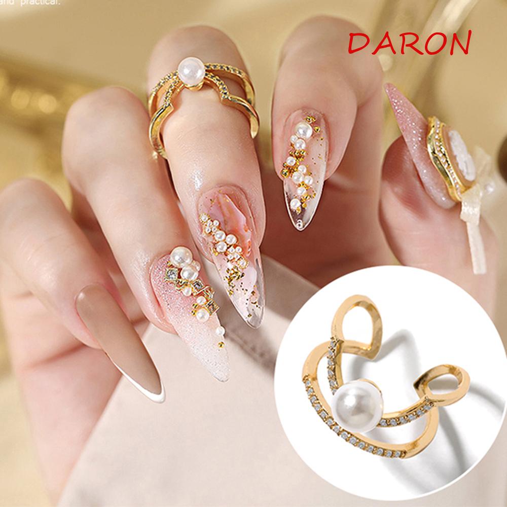 Set 2 Hộp Phụ Kiện Trang Trí Móng Tay Nghệ Thuật|Mặt Dây Chuyền Hợp Kim Hình Bướm 3D