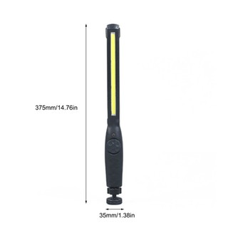 COB LED Flashlight Rechargeable Adjustable LED Work Light Inspection Lamp