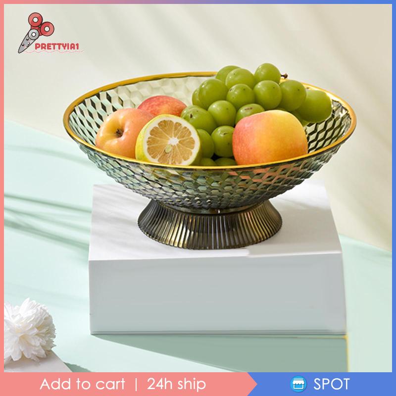 [Prettyia1] Chén Pedestal Trang Trí Phòng Ăn / Nông Trại Để Bàn Trang Trí