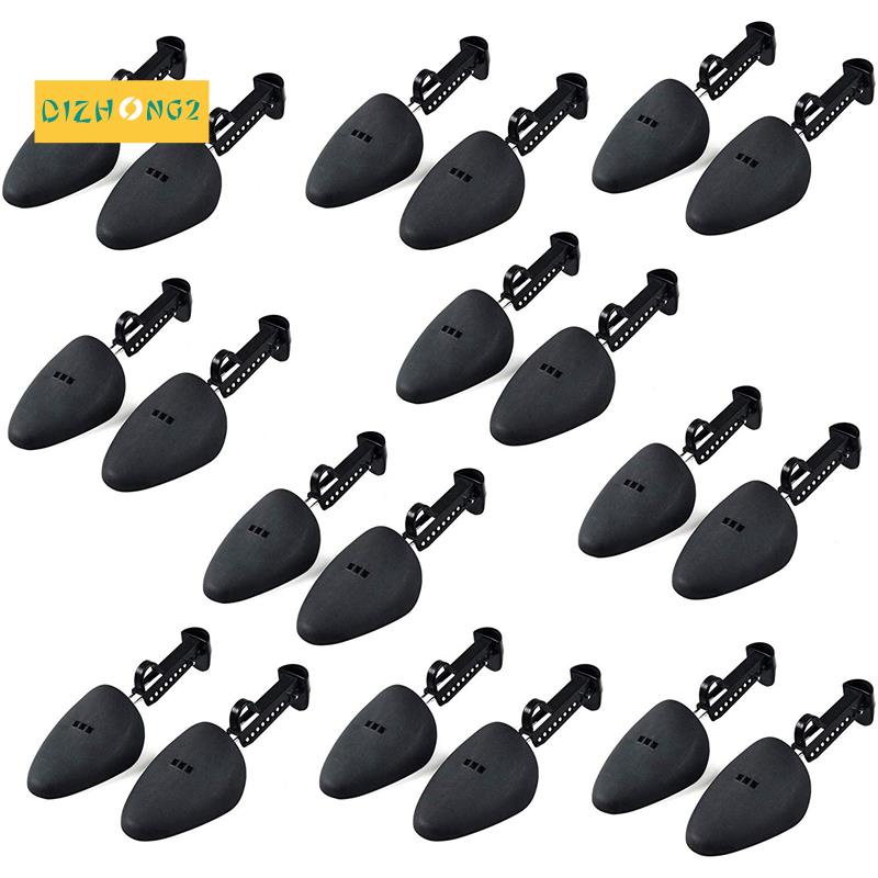 Set 10 Cặp Đồ Kéo Căng Giày Bằng Nhựa Màu Đen Siêu Bền