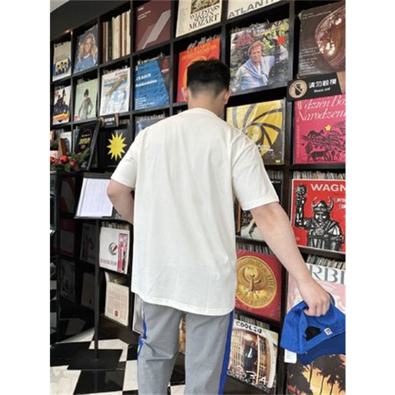 G8u8c8-áo Thun Tay Ngắn Cổ Tròn In Hình Tia Chớp Tốt Nghiệp Phong Cách Unisex