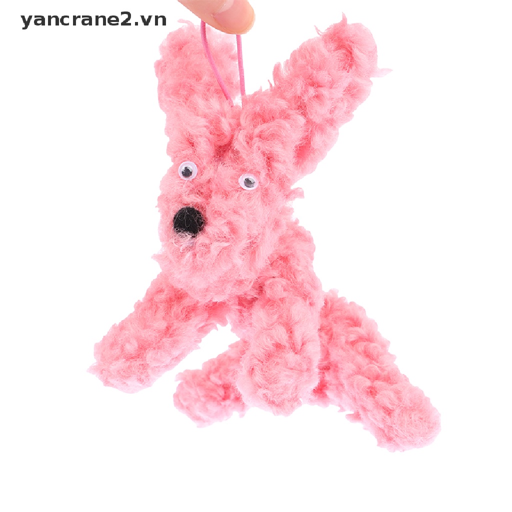 Móc Khóa Hình Chú Chó Nhồi Bông Hoạt Hình Sáng Tạo {yancrane2.vn} {YAN2}