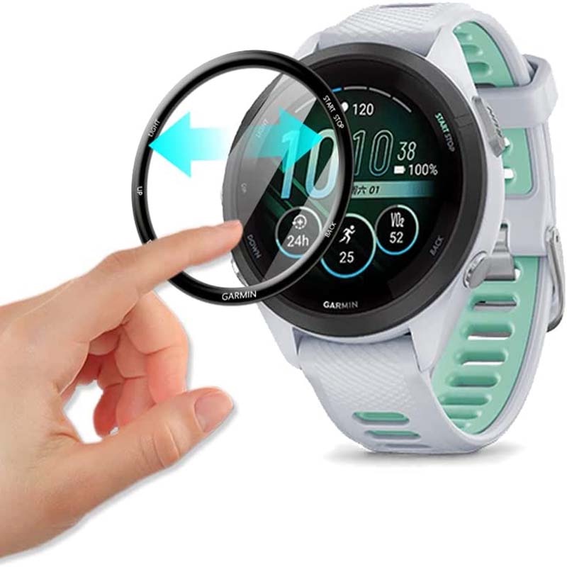 Miếng Dán Hydrogel Trong Suốt Siêu Mỏng Chống Trầy Chống Va Đập Bảo Vệ Màn Hình Cho Garmin Forerunner 265 Series