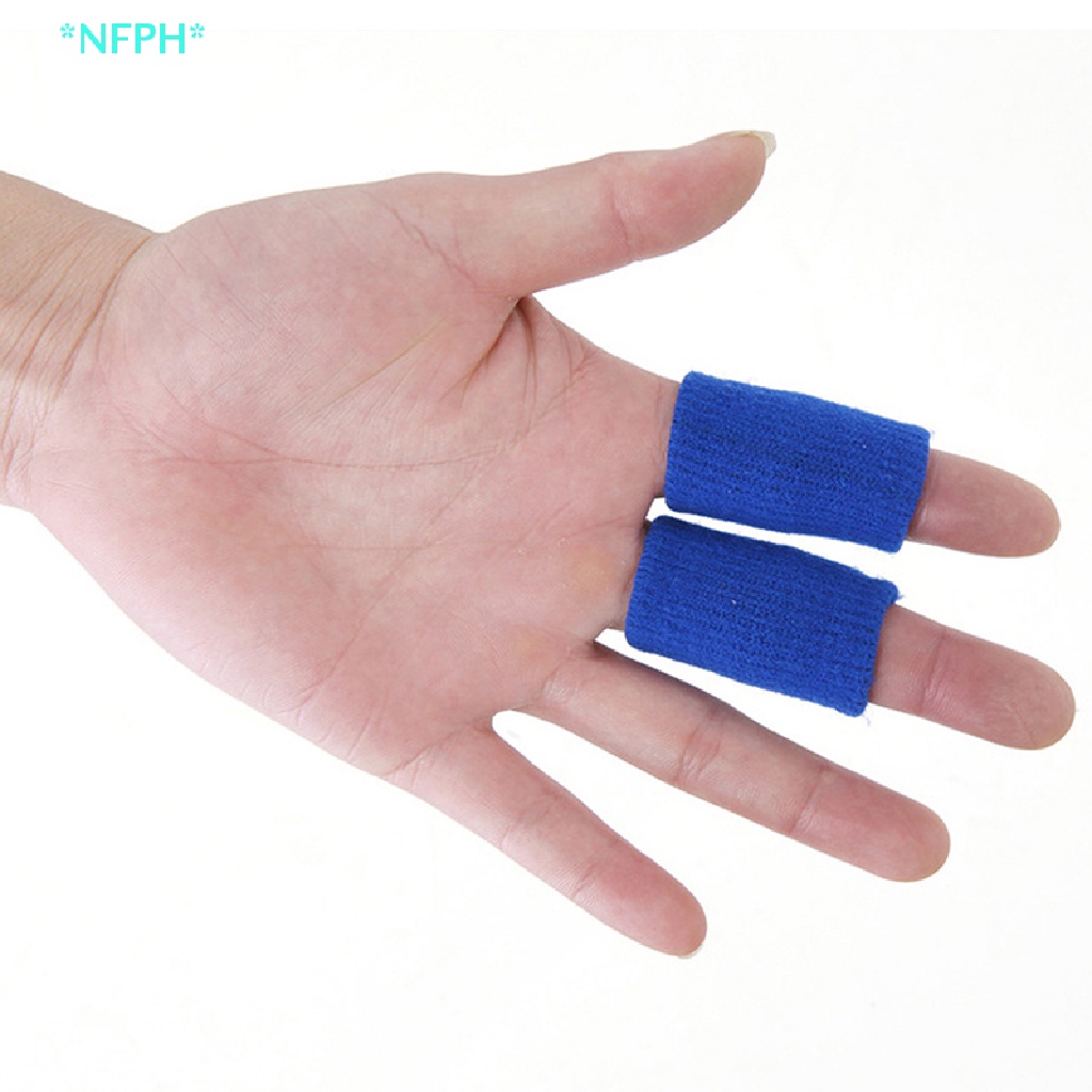 Set 10 Băng Quấn Ngón Tay Co Giãn Thoáng Khí Hỗ Trợ Chơi Bóng Rổ / Bóng Chày / Chơi Gôn / Gym Mới