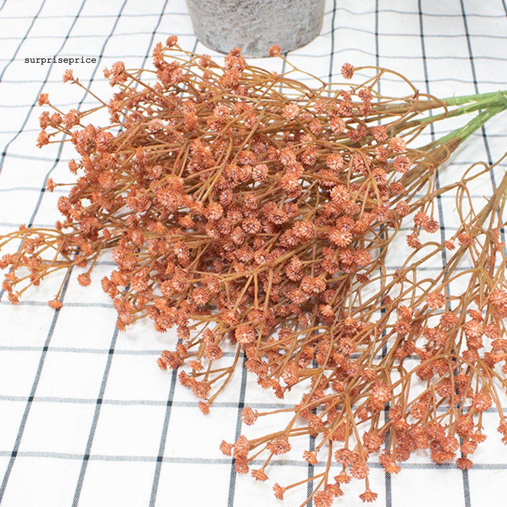 Bó Hoa Gypsophila Nhân Tạo Bằng Nhựa Thân Thiện Với Môi Trường Dùng Cho Văn Phòng