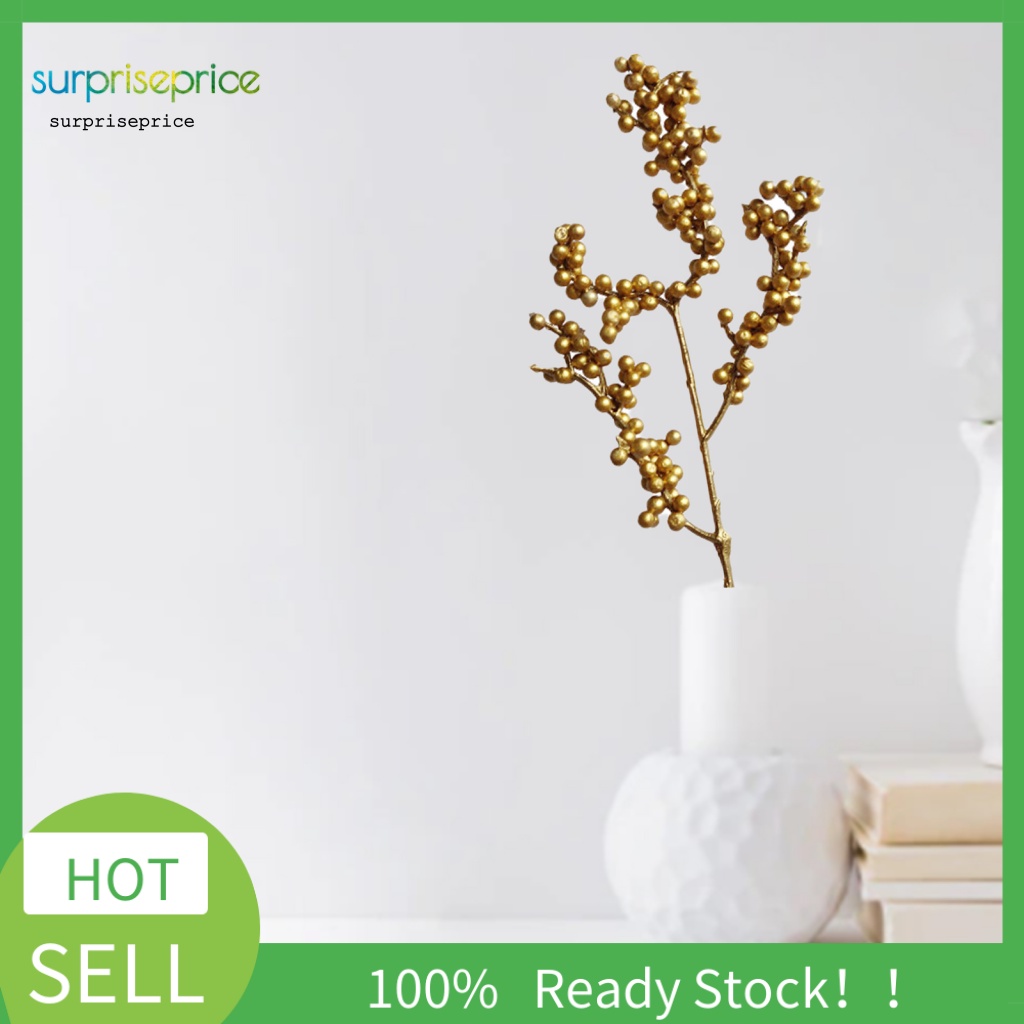 Bộ 5 Quả Mọng Giả Bằng Xốp Polystyrene Styrofoam Dùng Trang Trí Nhà Cửa