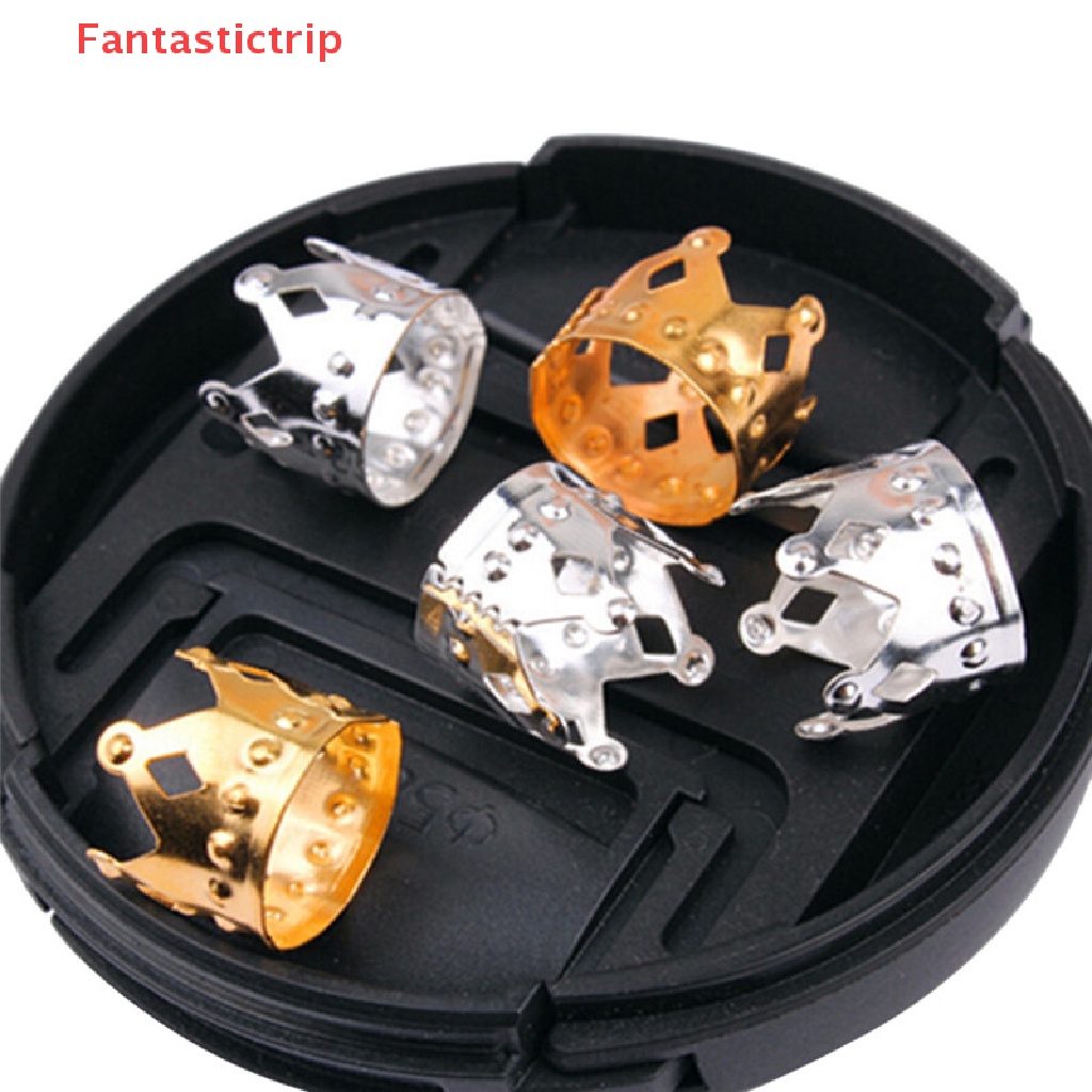 [Fantastictrip] Set 20 Kẹp Tóc Tết Màu Vàng / Bạc Có Thể Điều Chỉnh Kích Thước