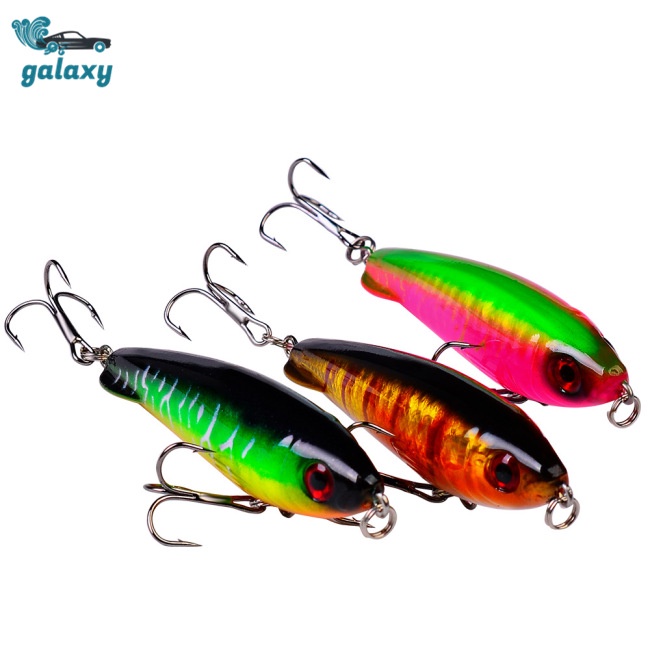 Galaxy Mồi Câu Cá Giả Bằng Nhựa 6 Màu 12g / 8.5cm