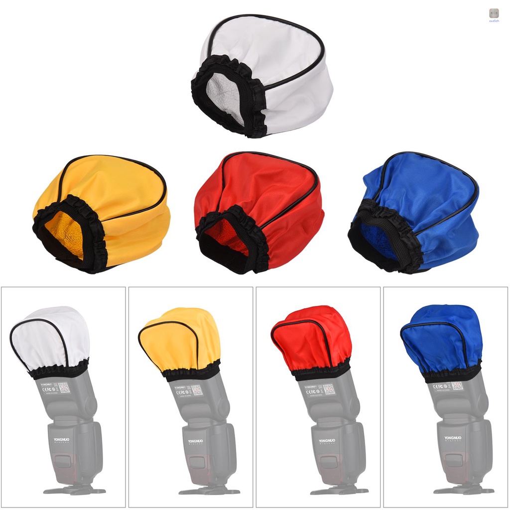 Set 4 Hộp Khuếch Tán Ánh Sáng Đèn Flash Máy Ảnh Godox YONGNUO