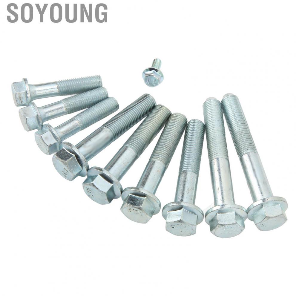 Soyoung K Series Transmission Bolt Kit Durable OEM Design Oil Pan Bolts Bell Housing Bolt for K20 K24 Engine
