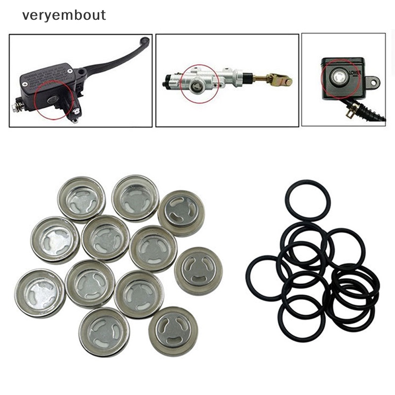 Kính Chắn Dầu 12mm 18mm Chuyên Dụng Cho Phanh Xe Mô Tô