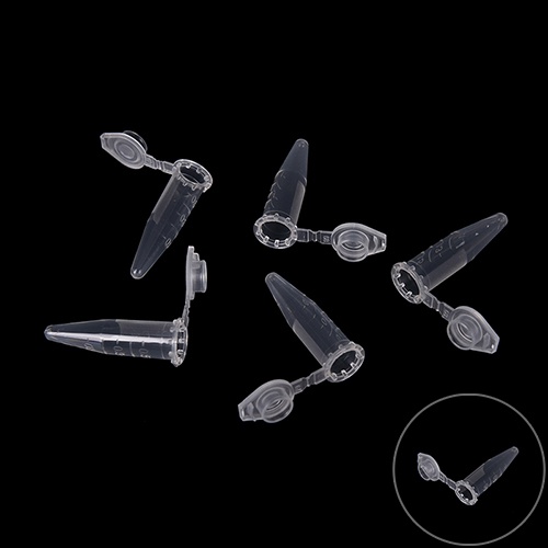 Ống Nghiệm Trong Suốt 50X0.5ml Bằng Nhựa Tiện Dụng Cho Phòng Thí Nghiệm