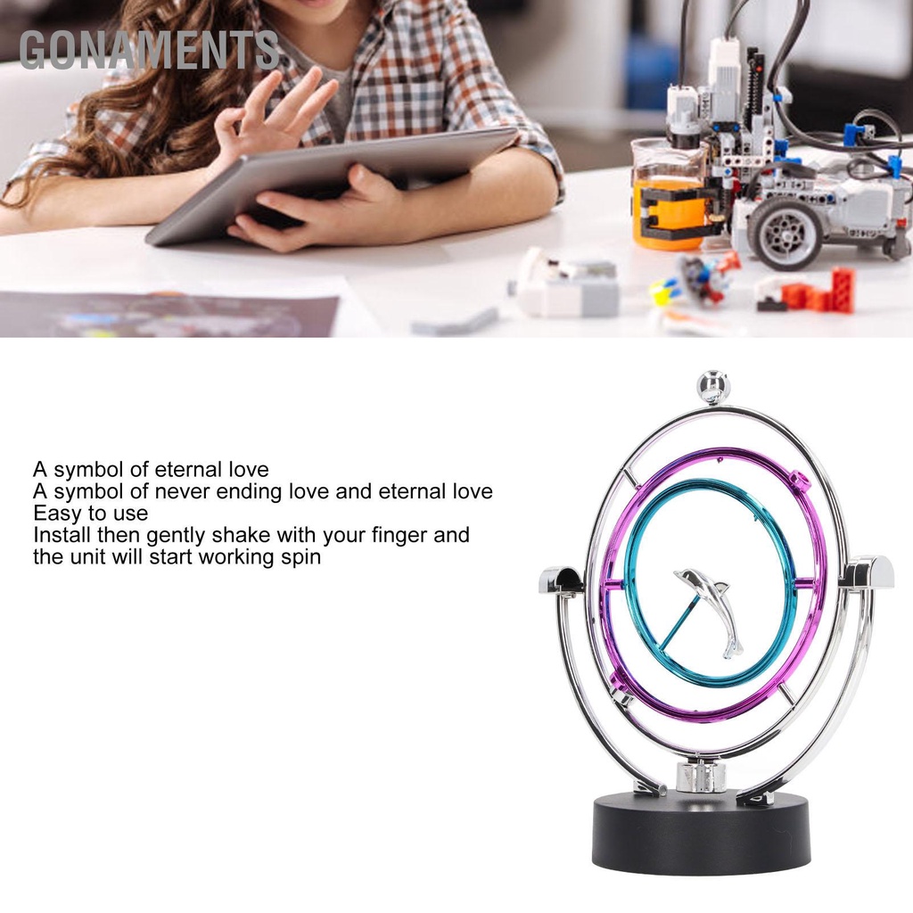 Đồ chơi chuyển động vật lí độc đáo trang trí bàn văn phòng Gonaments E.