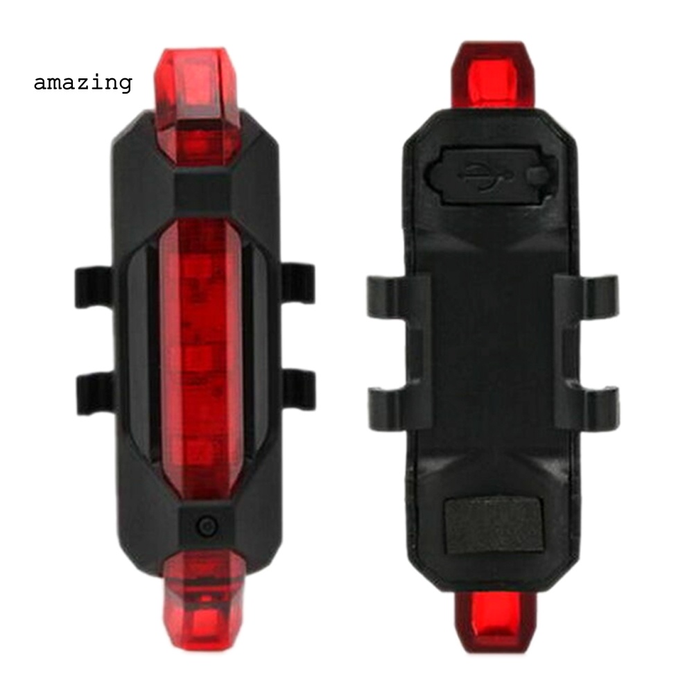 Đèn Đuôi Xe Đạp Cảnh Báo An Toàn Sạc USB