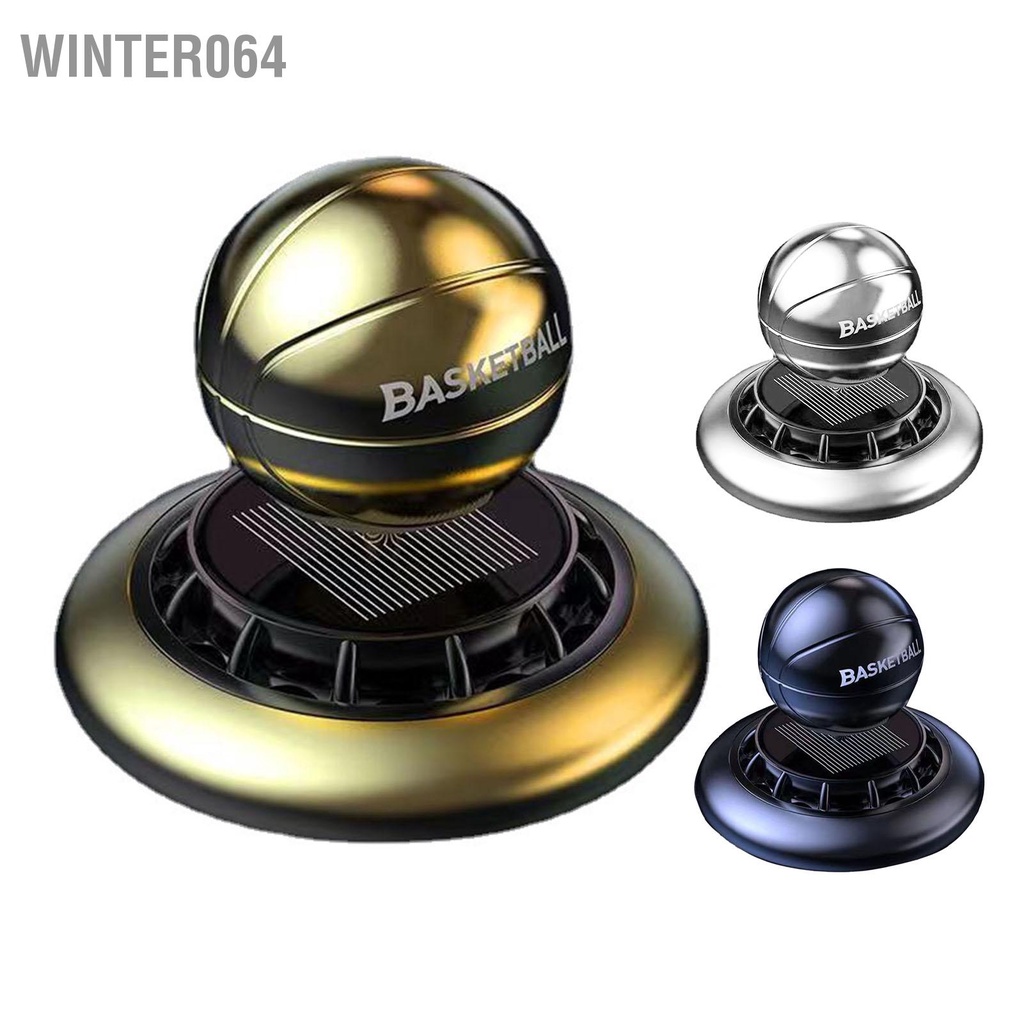 Winter064 Máy làm mát năng lượng mặt trời ô tô Tự động xoay bóng đá Hợp kim mạnh Thiết kế thời trang không khí để trí xe