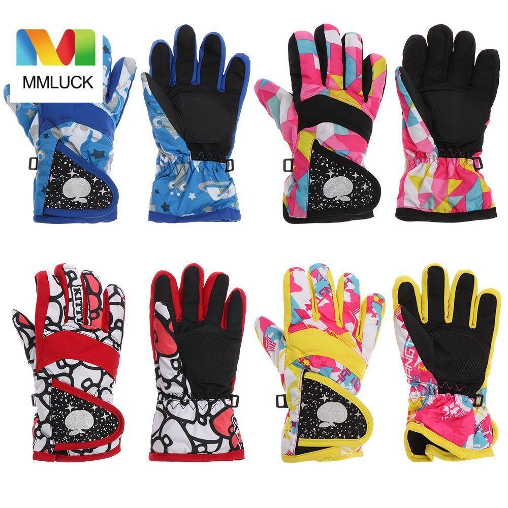 Đôi Găng Tay Trượt Tuyết Giữ Ấm Chống Thấm Nước Cho Nam Nữ