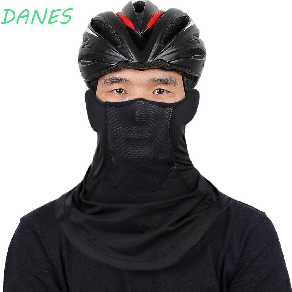 Mặt Nạ Che Mặt Daanes Bằng Lụa Lạnh Co Giãn Chống Nắng Chống Gió Có Nắp Đậy Cổ Đa Ứng Dụng Cho Hoạt Động Ngoài Trời